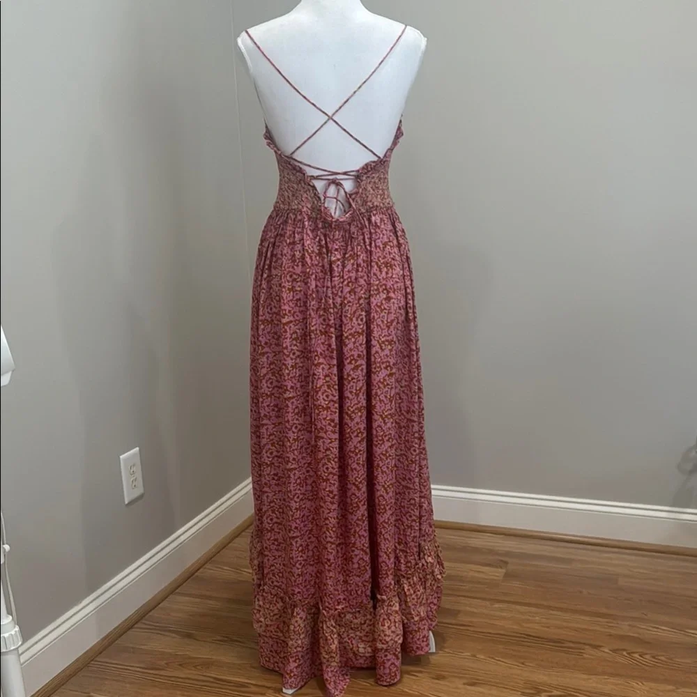 Free People Pink Floral Maxi Sundress - Picture 9 of 9